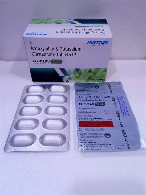 Cleoclav Amoxicillin Potassium Clavulanate Tablets Ip At Rs