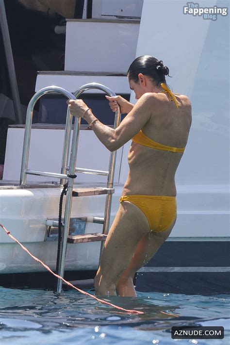 Jennifer Connelly Sizzles In Sexy Yellow Bikini In Ibiza Aznude