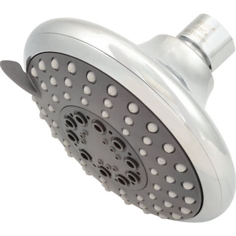 Seasons® Chrome Water Saving Massage Showerhead 1 75 Gpm 5 Face Dia