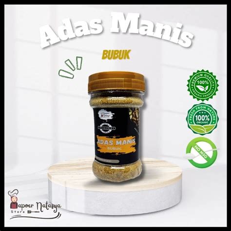 Jual Dapoer Natasya Adas Manis Bubuk Anise Powder Bumbu Masak Murni