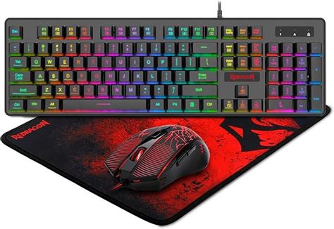 Mouses Y Teclados Kits De Mouse Y Teclado Mause Rgb Kit Gamer Combo