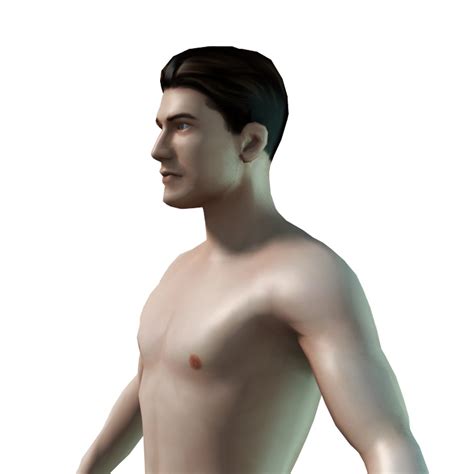 3d Naked Man Model