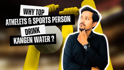 Why Athlete S Sports Person Drink S Kangen Water Call Now