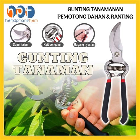 Jual Gunting Tanaman Inch Alat Pemotong Dahan Ranting Tangkai Pohon