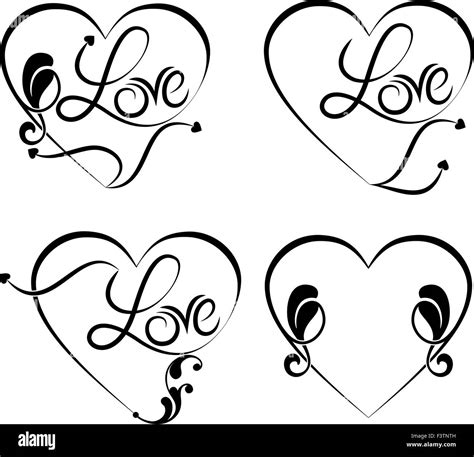 Tattoo Love Word Vector Art Stock Vector Image & Art - Alamy