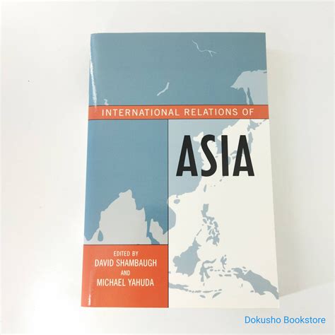 International Relations Of Asia By David Shambaugh Dokusho Bookstore