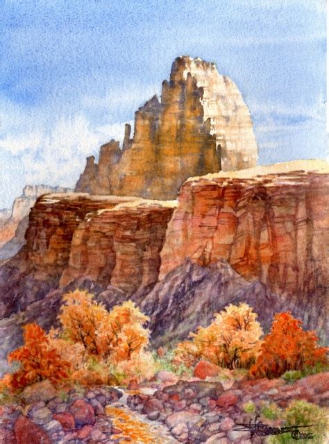 Grand Canyon Watercolor at PaintingValley.com | Explore collection of ...