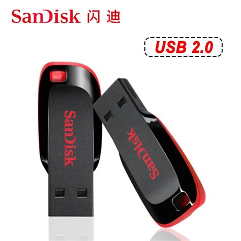 Sandisk Mini USB Flash Drive Pendrive Disco Sobre Chave Mem Ria Para