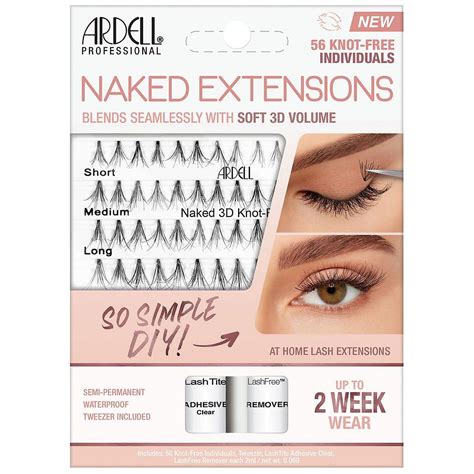 Ardell Naked Lash Extensions 1 0 Set Walmart