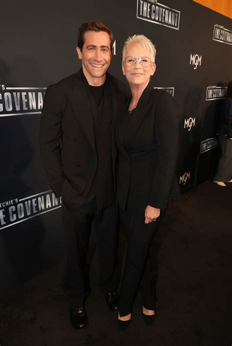 Jake Gyllenhaal And Jamie Lee Curtis At Guy Ritchie S The Covenant Los Angeles Premiere Tom