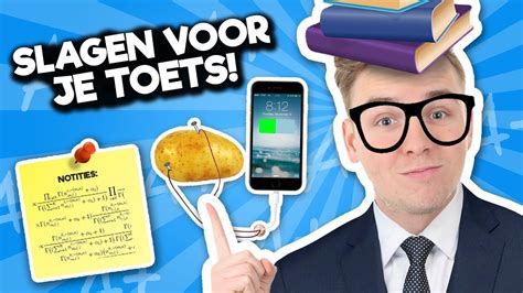 10 MANIEREN OM TE SLAGEN VOOR JE TOETS YouTube