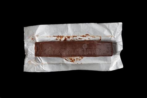 Chocolate bar in a wrapper stock image. Image of confectionery - 217802585