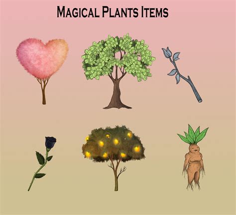 Magical Plants by Louisetheanimator on DeviantArt