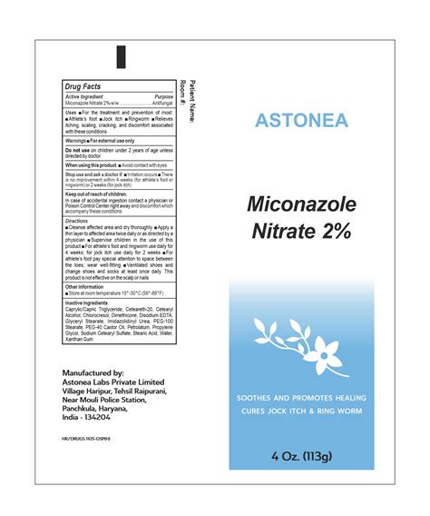 Dailymed Miconazole Nitrate 2 Cream Antifungal Miconazole Nitrate Cream