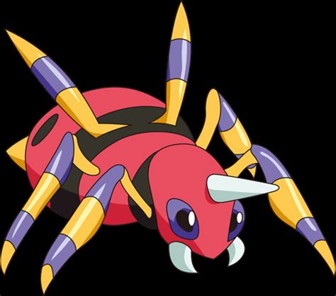 Pokemon 168 Ariados Uncommon Picture For Pokemon Go Players