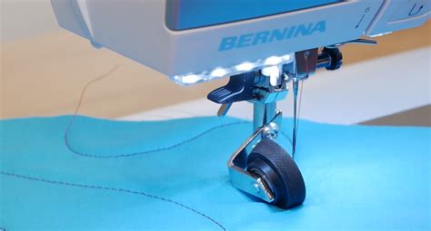 Quilting With Bernina Leather Roller Foot Weallsew