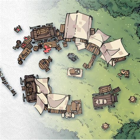 Banditcowboy Camp Map And Assets Rbattlemaps