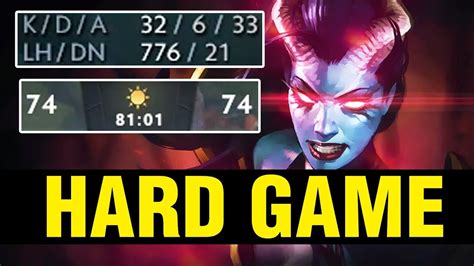 HARD GAME Meracle Plays Queen Of Pain WITH 32 KILLS Dota 2 YouTube