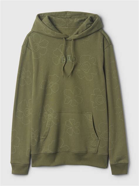 Gap Arch Logo Floral Hoodie Gap