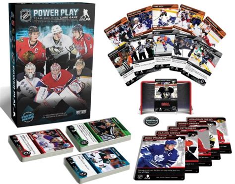 Nhl Power Play Team Building Card Game