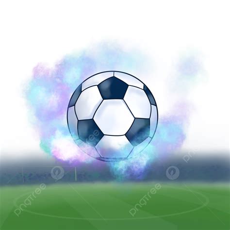 Image Of A Ball On Soccer Field Bola Sepak Sepak Bola Lapangan Sepak