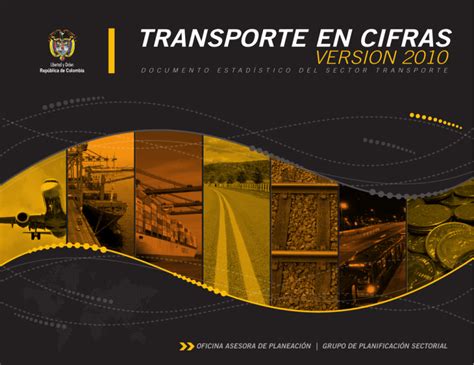 Transporte En Cifras Ministerio De Transporte