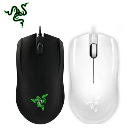 Razer Abyssus 2014 3500dpi Gaming Mouse Wired Blackwhite Ergonomics