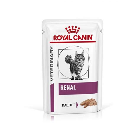 Royal Canin Renal паштет для кошек с почечной недостаточностью в паучах ...