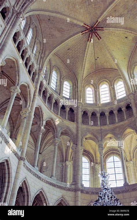 Soissons Cathedral Aisne Department Picardy France Stock Photo Alamy