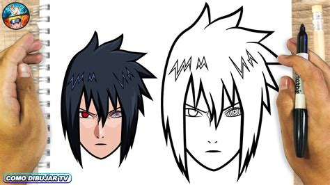 Como Dibujar A Sasuke Rinnegan Paso A Paso Anime Naruto How To Draw