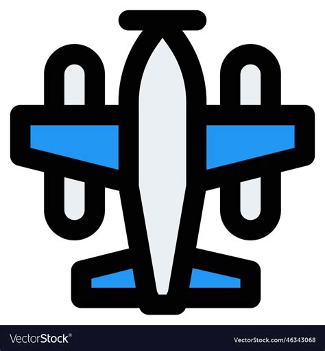 Small retro aircraft for personal use Royalty Free Vector