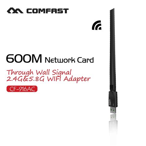 600Mbps 11AC Wifi Adapter 802.11b/n/g/ac Portable USB dual band Wi Fi ...