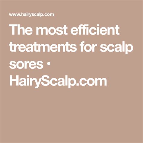 The Most Efficient Treatments For Scalp Sores • Sores On Scalp Essential Oil