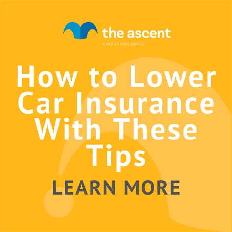 How To Lower Car Insurance With These 13 Tips The Motley Fool