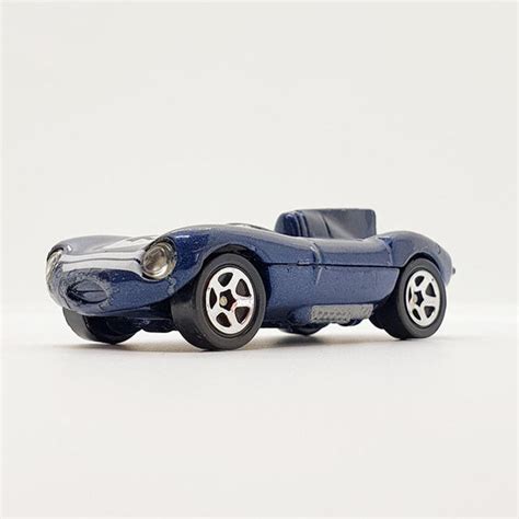 Vintage 1998 Blue Jaguar D Type Hot Wheels Car Jaguar Toy Car Vintage Radar