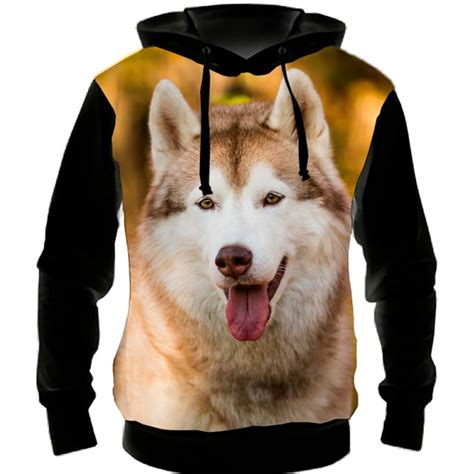 Blusa Moletom C O Husky Siberiano Mod Casaco De Frio