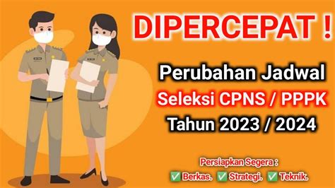 Perubahan Jadwal Pendaftaran Cpns Jadwal Lengkap Tes Cpns Dan