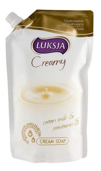 Luksja Creamy mydło w płynie Cotton Milk Provitamin B5 400 ml