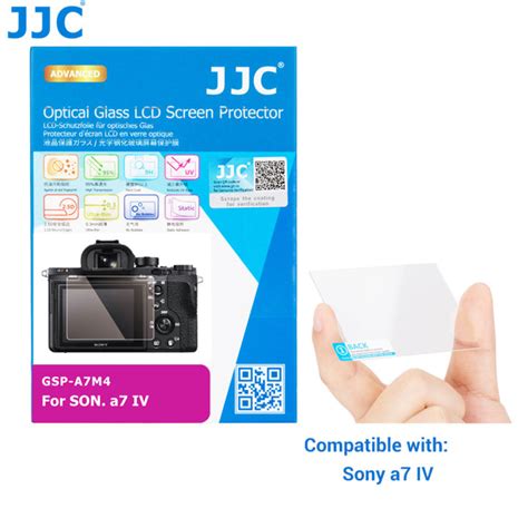 Jjc Tempered Glass Lcd Screen Protector For Sony A Zv E A Iv A M