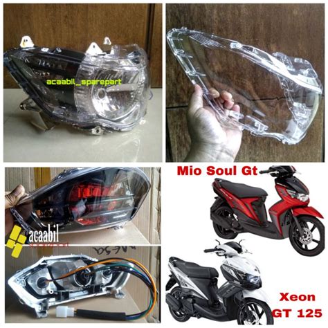 Jual Reflektor Mika Kaca Lampu Depan Belakang Stop Mio Soul Gt Xeon