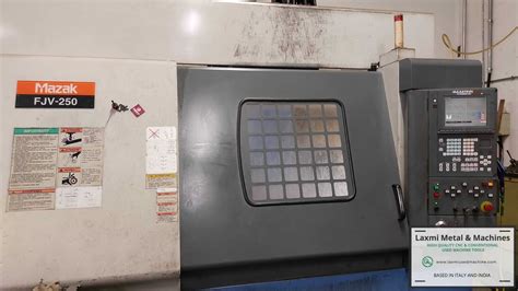 Vertical Machining Center Mazak Fjv Laxmi Metal Machines Rohtak