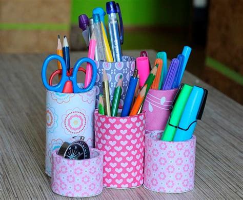 Подставка под ручки и карандаши своими руками из бумаги: как сделать ...