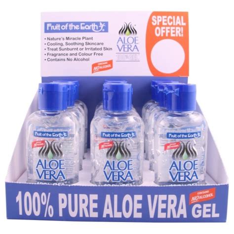 Fruit Of The Earth Aloe Vera 100 Gel 56g Hampdens Wholesale Supplier To The Independent