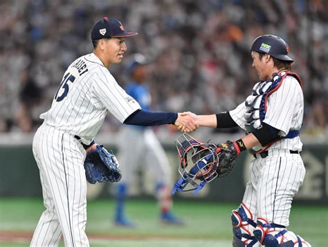 侍ジャパン 大勢が三人斬り！ 最速157キロ直球、鋭いフォークで九回締めた野球デイリースポーツ Online