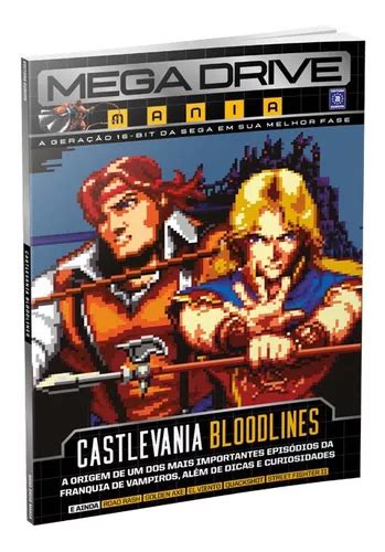 Livro Mega Drive Mania Volume Castlevania Bloodlines