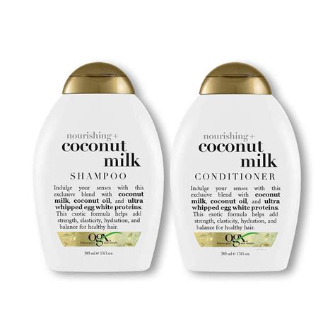 Coconut Milk Shampoo And Conditioner Set