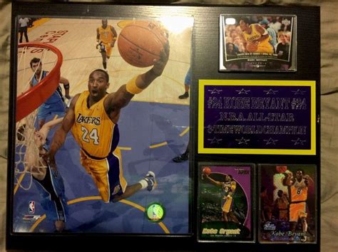 Kobe Bryant Plaque