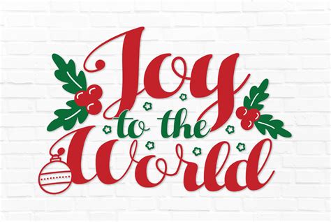 Joy to the World SVG, Christmas SVG Graphic by Arman Design · Creative ...