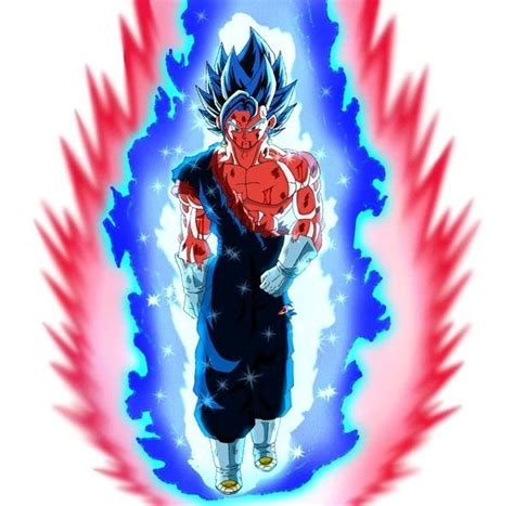 Pin By Stacey Green On Super Saiyan Kaioken Vegito Blue Dragon Ball