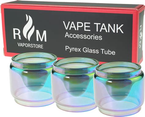 Rmvaporstore X Spare Bubble Glass Tube For Smok Baby V Tfv Mini V